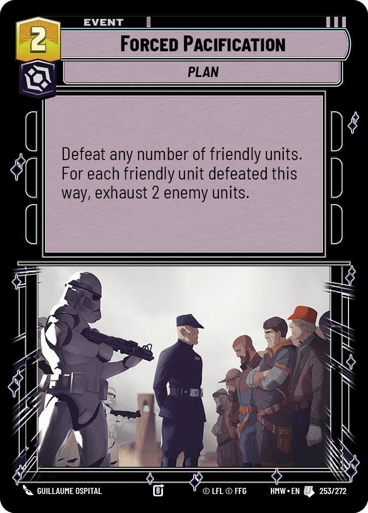 Forced Pacification #253/272 from Homeworlds