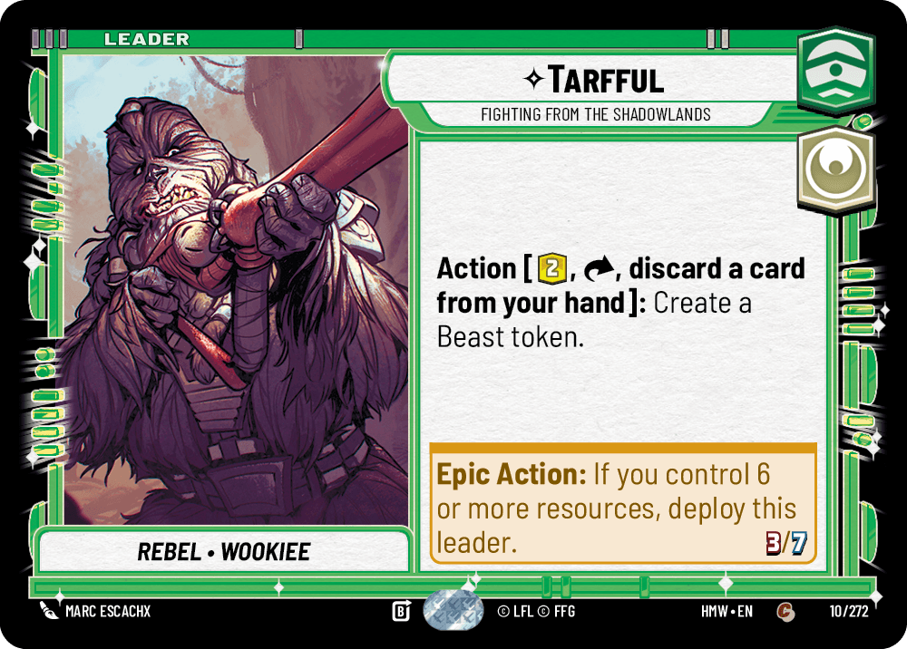 Tarfful — Fighting From the Shadowlands #010/272 from Homeworlds