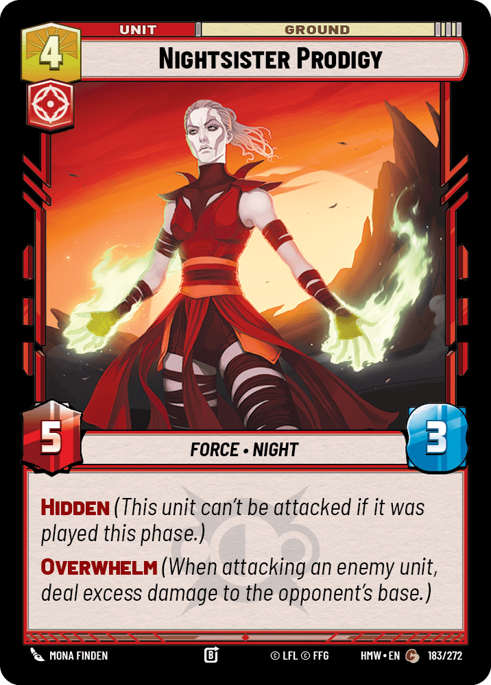 Nightsister Prodigy #183/272 from Homeworlds