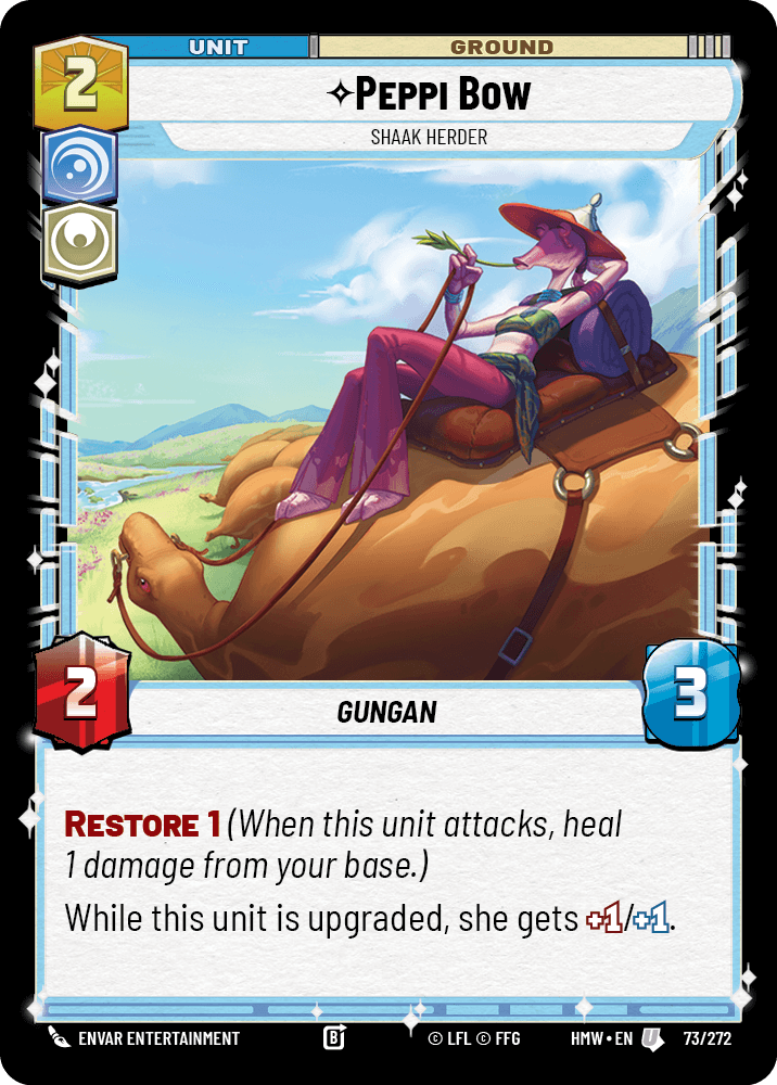 Peppi Bow — Shaak Herder #073/272 from Homeworlds