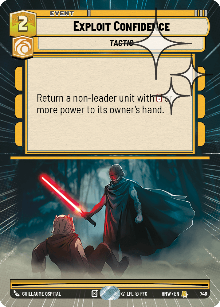 Exploit Confidence #748/272 from Homeworlds