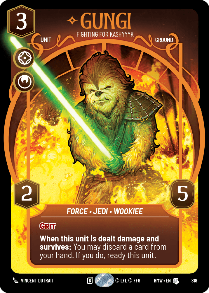 Gungi — Fighting for Kashyyyk #819/272 from Homeworlds
