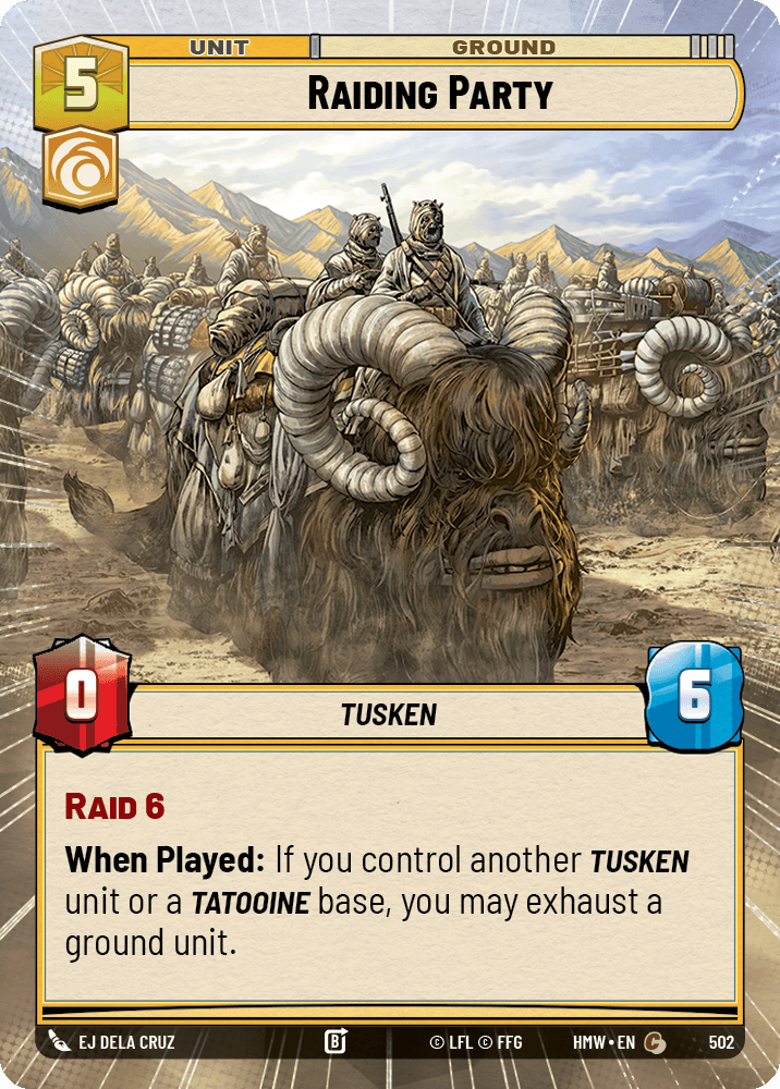 Raiding Party #502/272 from Homeworlds
