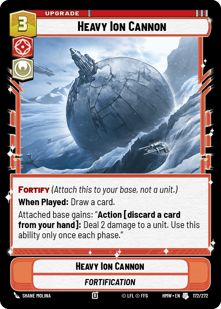 Heavy Ion Cannon #172/272 from Homeworlds