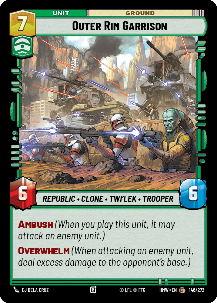 Outer Rim Garrison #146/272 from Homeworlds