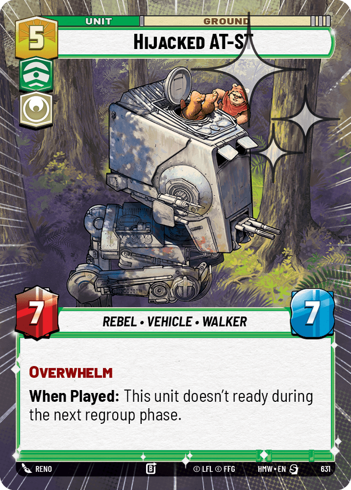 Hijacked AT-ST #631/272 from Homeworlds