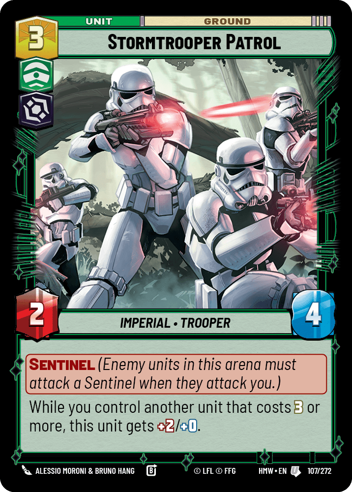 Stormtrooper Patrol #107/272 from Homeworlds