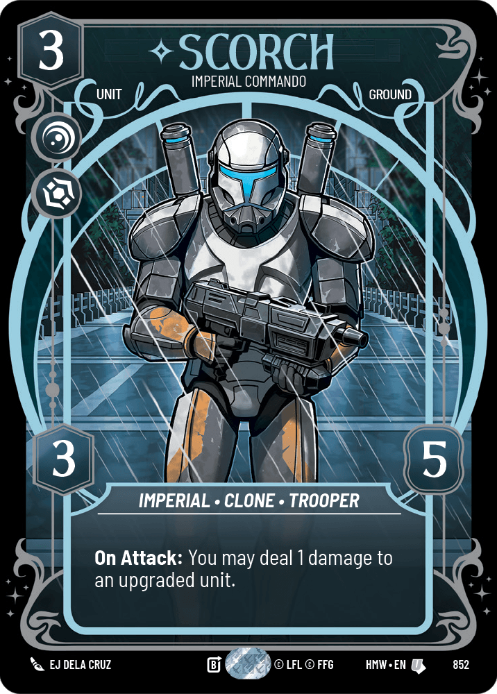 Scorch — Imperial Commando #852/272 from Homeworlds