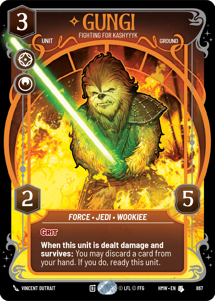 Gungi — Fighting for Kashyyyk #867/272 from Homeworlds