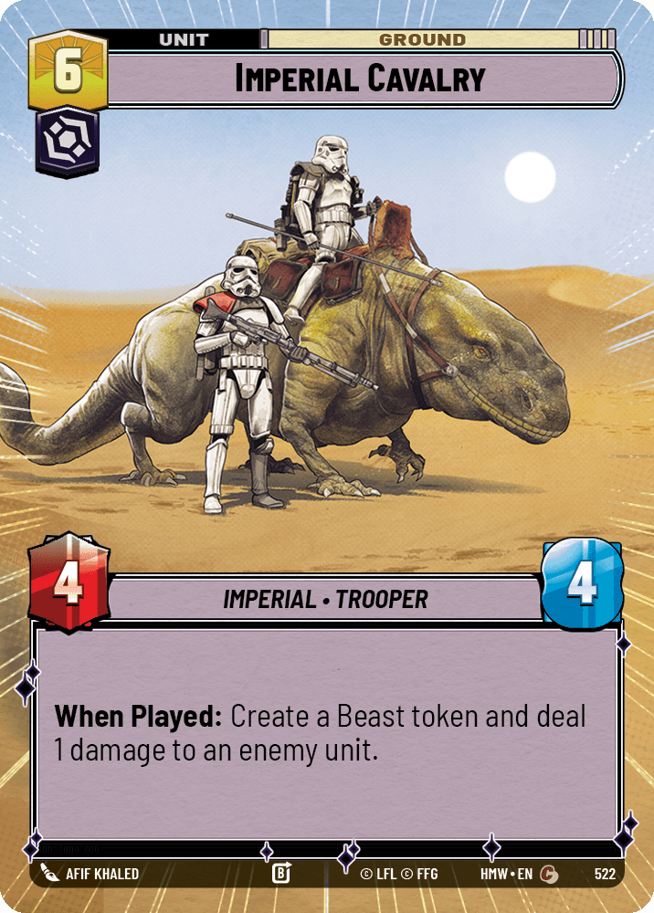 Imperial Cavalry #522/272 from Homeworlds