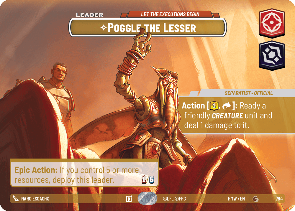 Poggle the Lesser — Let the Executions Begin #794/272 from Homeworlds