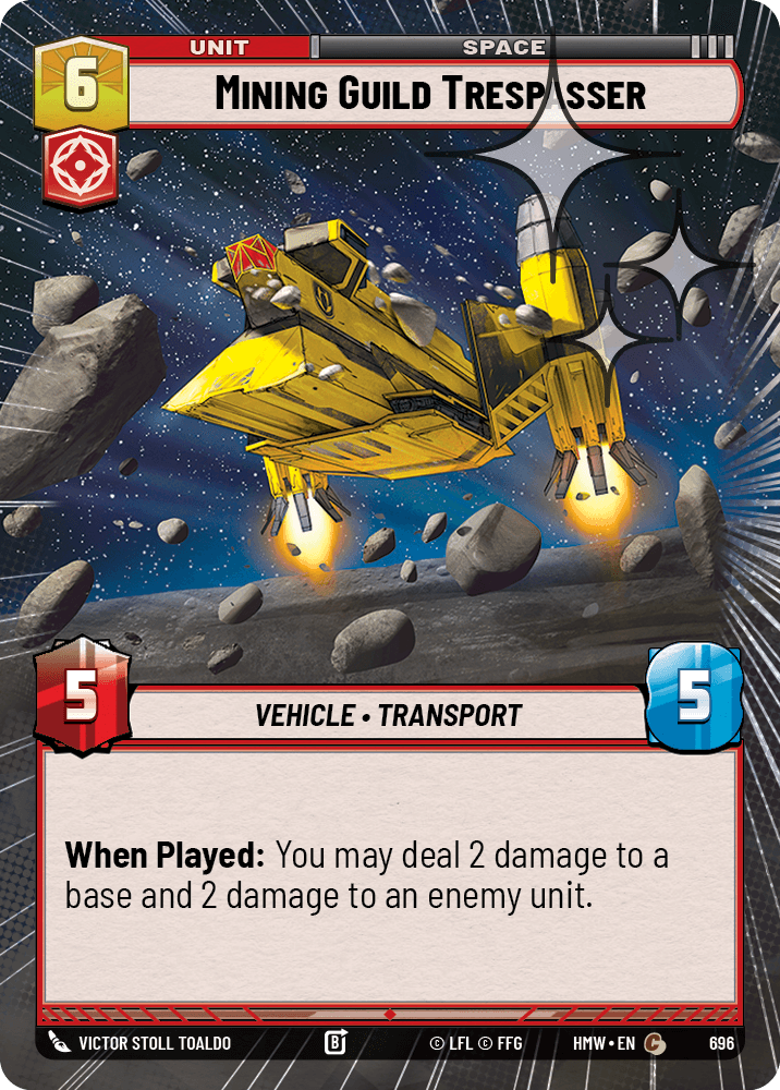 Mining Guild Trespasser #696/272 from Homeworlds