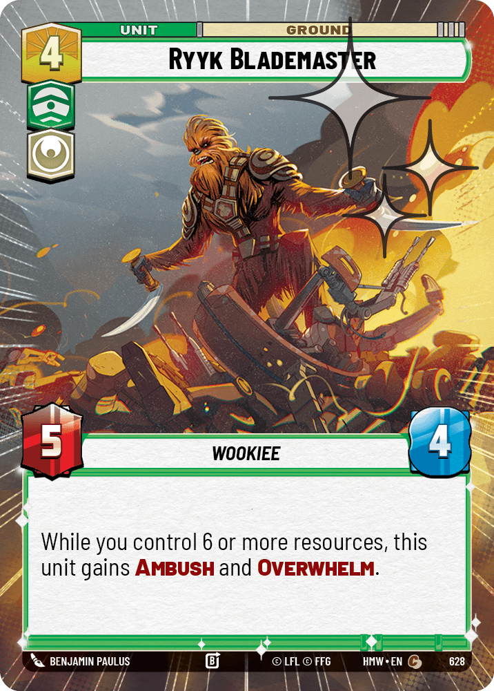 Ryyk Blademaster #628/272 from Homeworlds