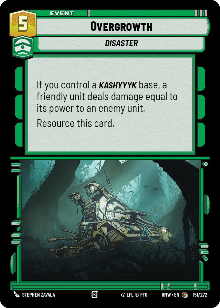Overgrowth #151/272 from Homeworlds