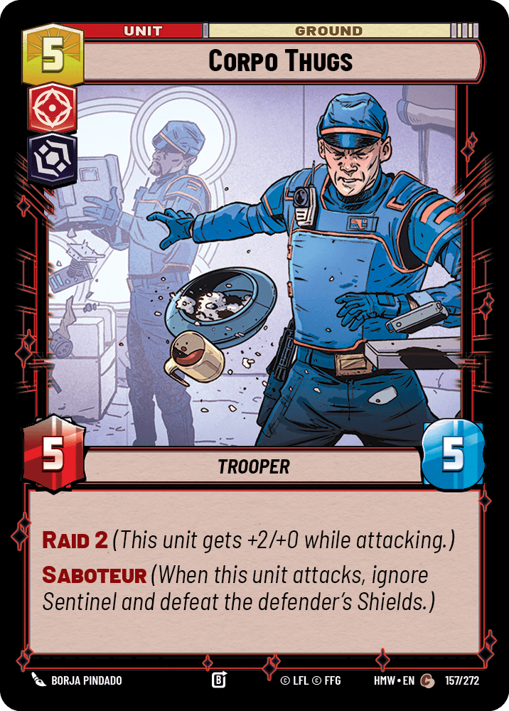 Corpo Thugs #157/272 from Homeworlds