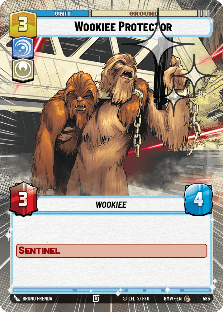 Wookiee Protector #585/272 from Homeworlds