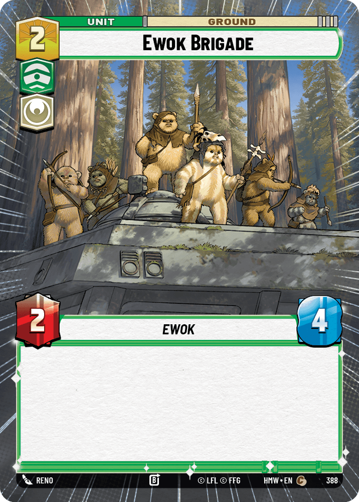 Ewok Brigade #388/272 from Homeworlds
