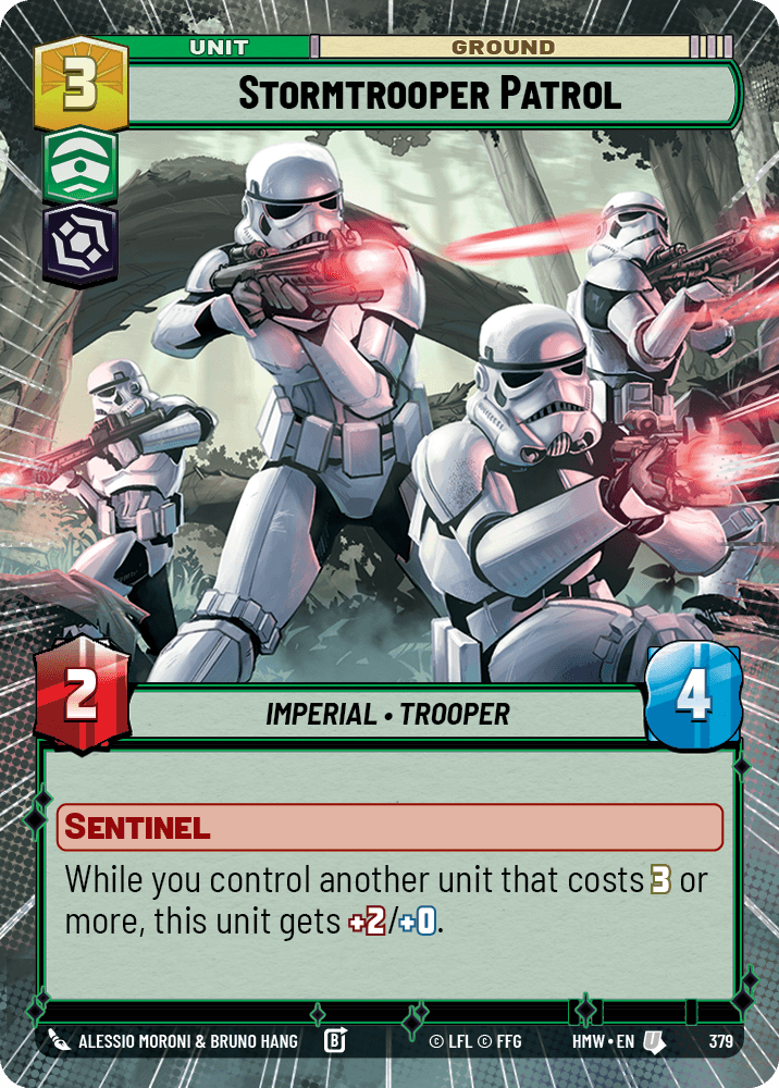 Stormtrooper Patrol #379/272 from Homeworlds