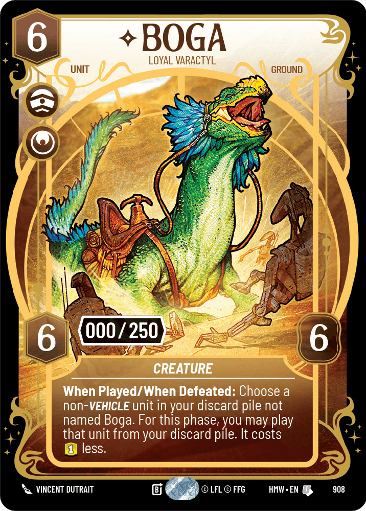 Boga — Loyal Varactyl #908/272 from Homeworlds