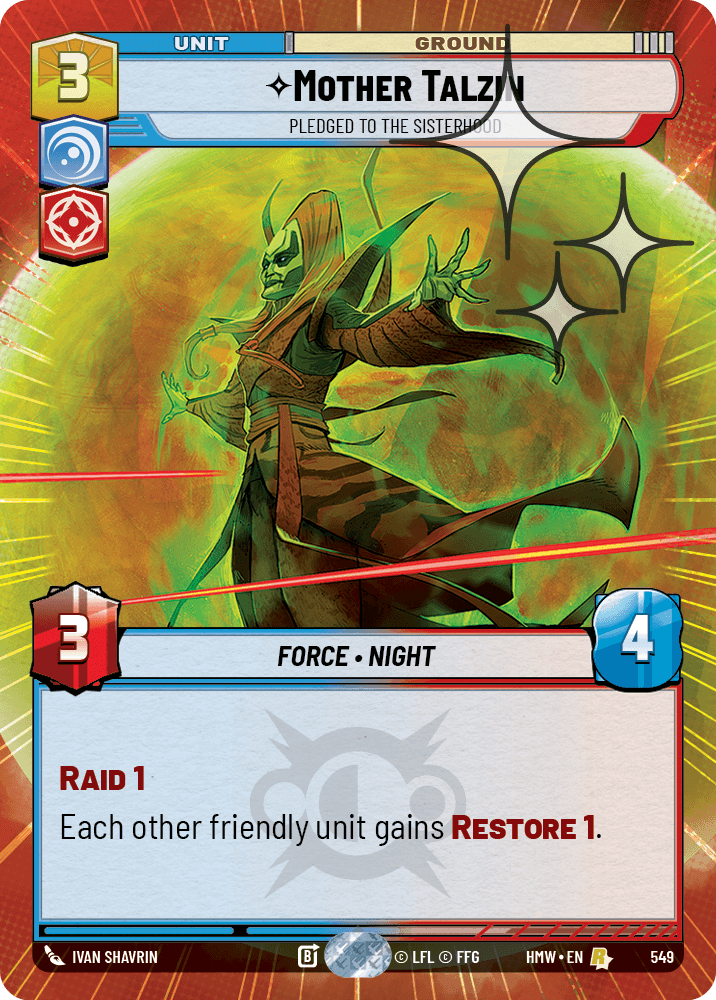 Mother Talzin — Pledged to the Sisterhood #549/272 from Homeworlds