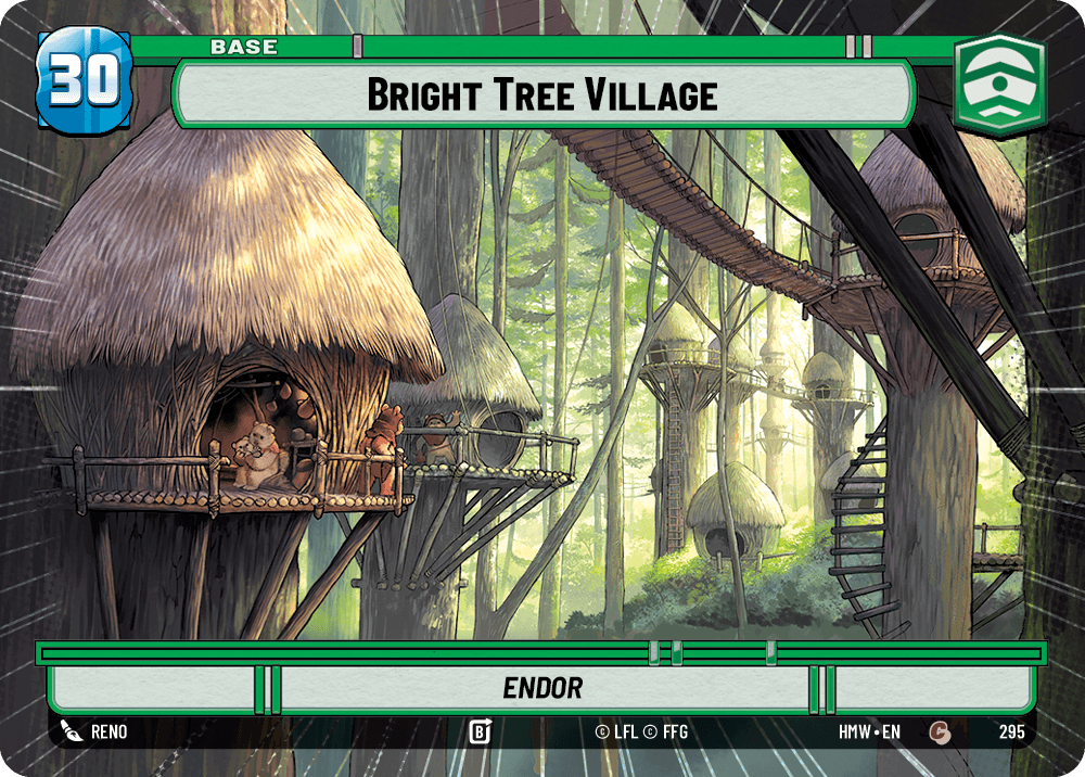 Bright Tree Village — Endor #295/272 from Homeworlds