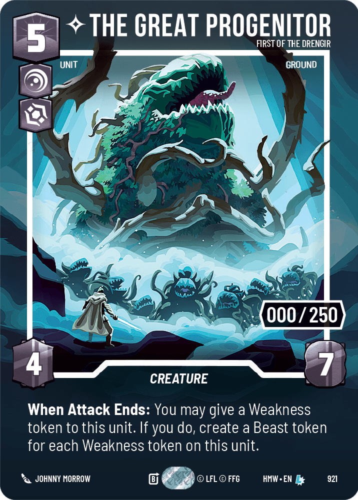 The Great Progenitor — First of the Drengir #921/272 from Homeworlds