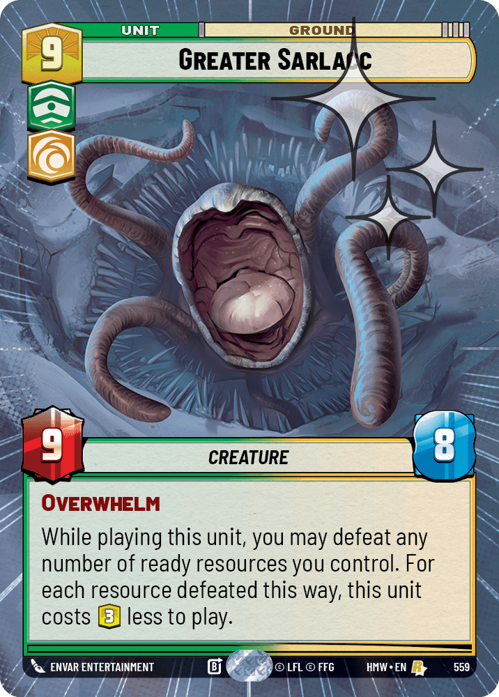Greater Sarlacc #559/272 from Homeworlds
