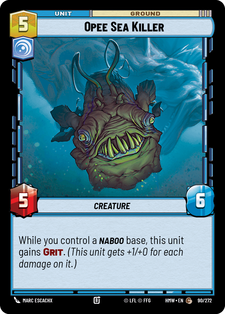 Opee Sea Killer #090/272 from Homeworlds