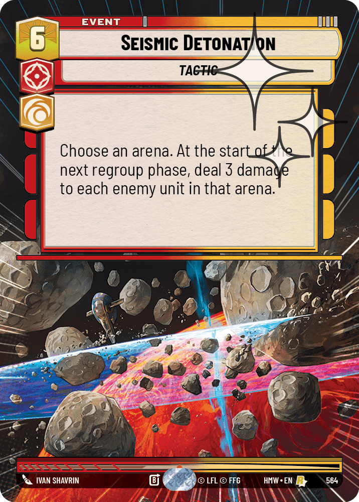 Seismic Detonation #564/272 from Homeworlds