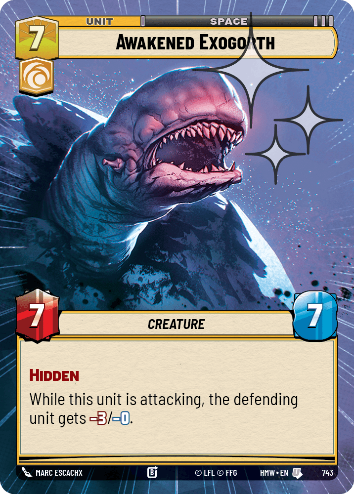 Awakened Exogorth #743/272 from Homeworlds