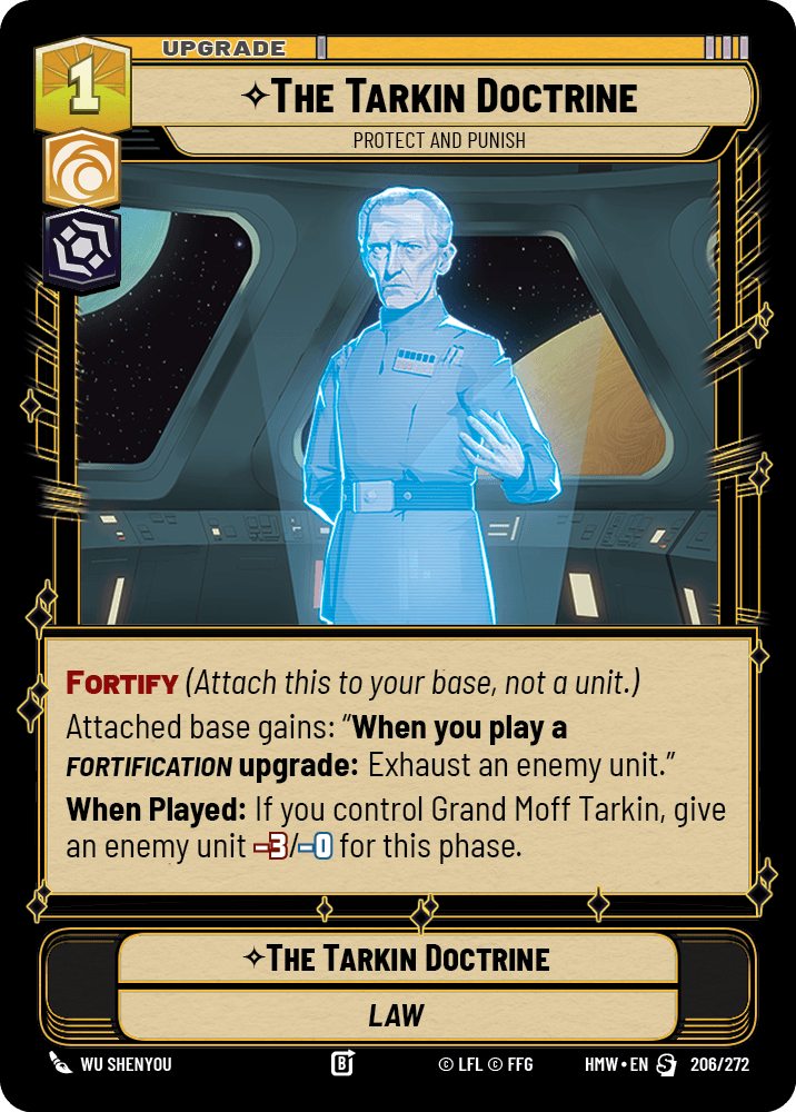 The Tarkin Doctrine — Protect and Punish #206/272 from Homeworlds