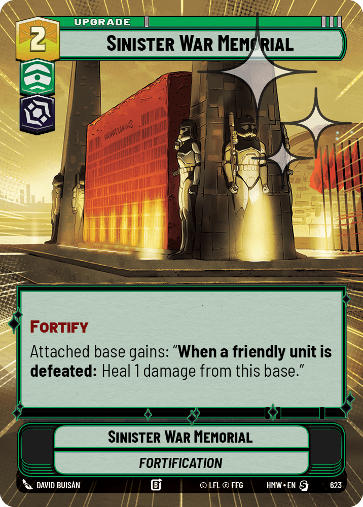 Sinister War Memorial #623/272 from Homeworlds