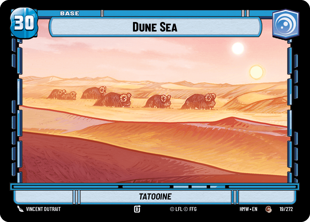 Dune Sea — Tatooine #019/272 from Homeworlds