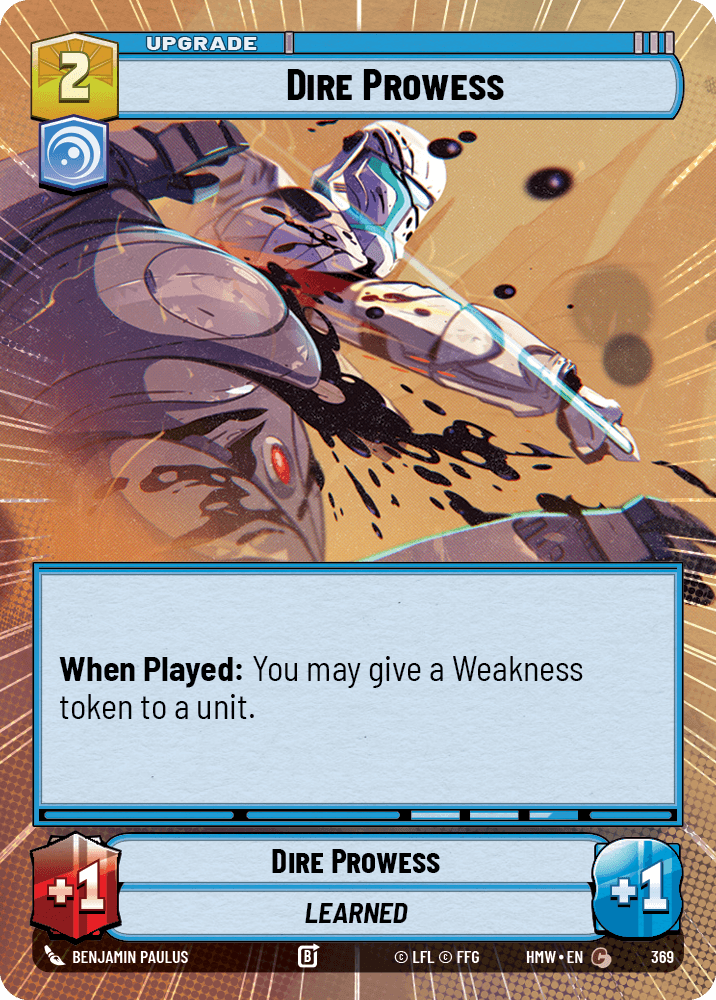 Dire Prowess #369/272 from Homeworlds