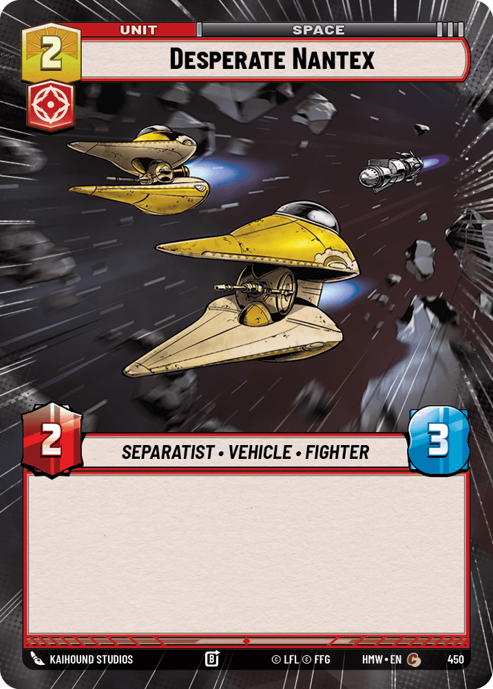 Desperate Nantex #450/272 from Homeworlds