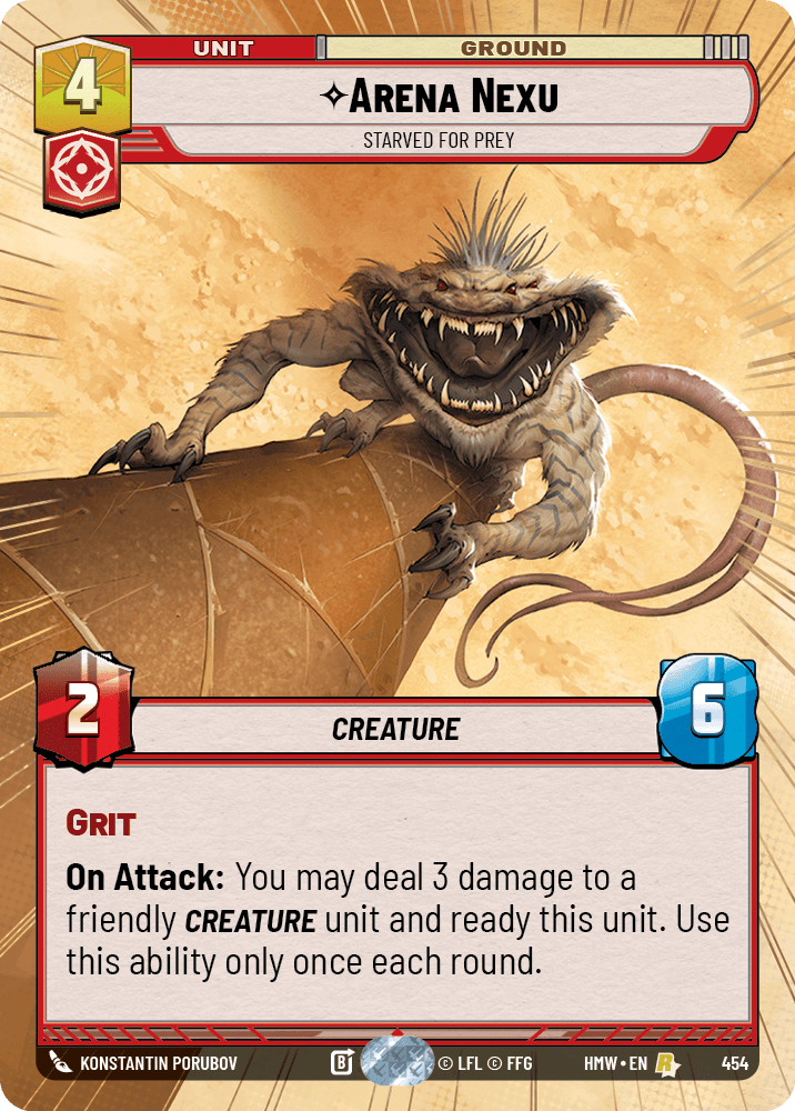 Arena Nexu — Starved for Prey #454/272 from Homeworlds