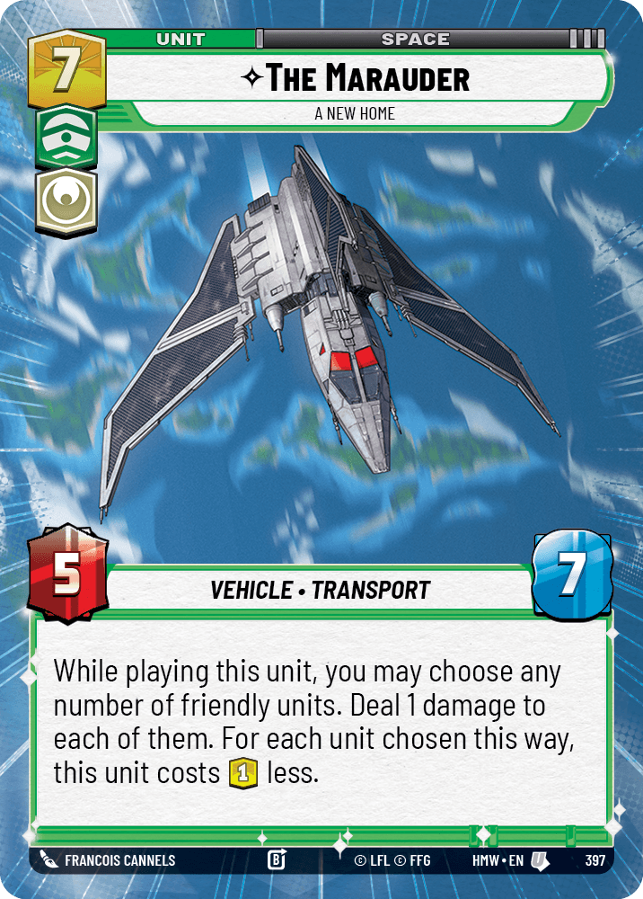 The Marauder — A New Home #397/272 from Homeworlds