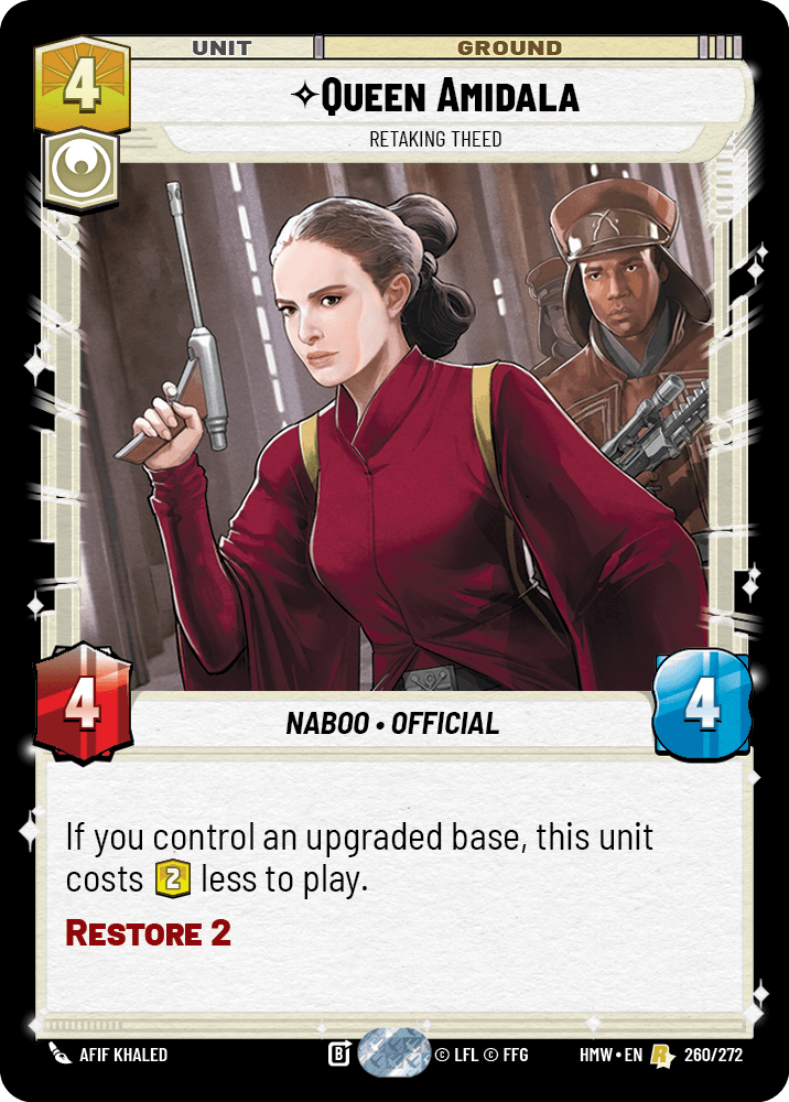 Queen Amidala — Retaking Theed #260/272 from Homeworlds
