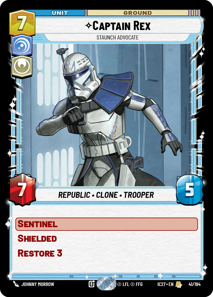 Captain Rex — Unwavering Belief #041/194 from Icons 2027