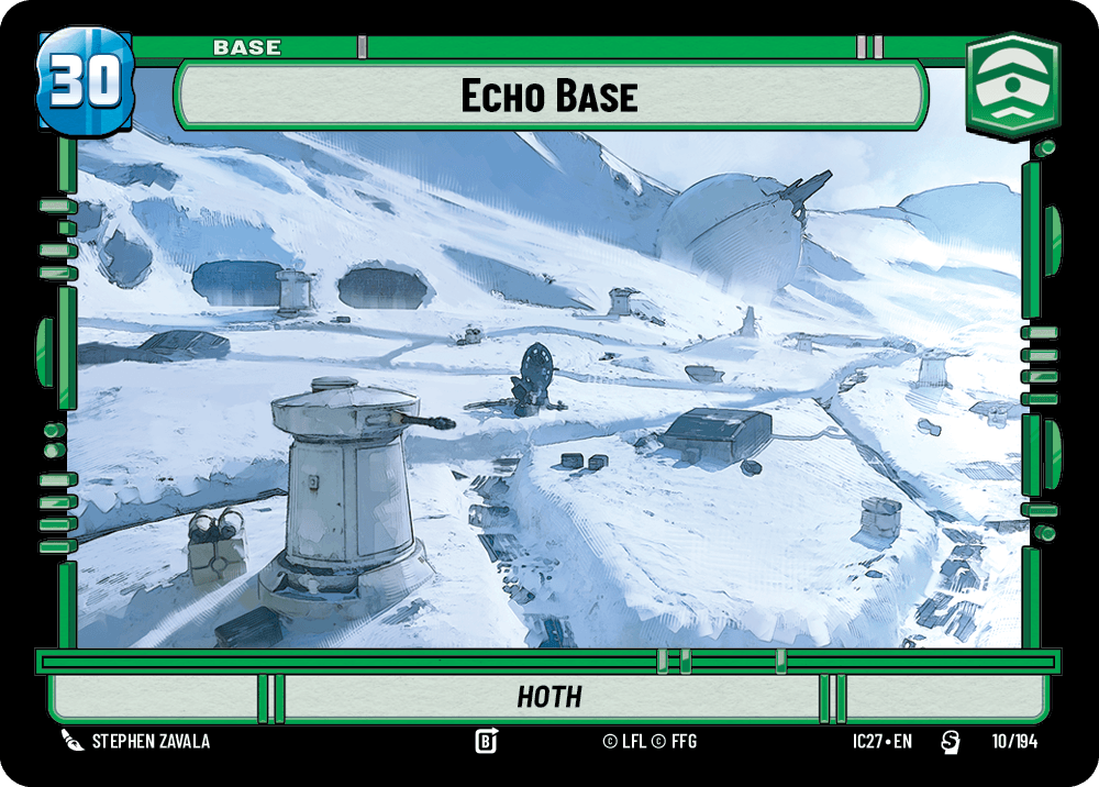 Echo Base — Hoth #010/194 from Icons 2027