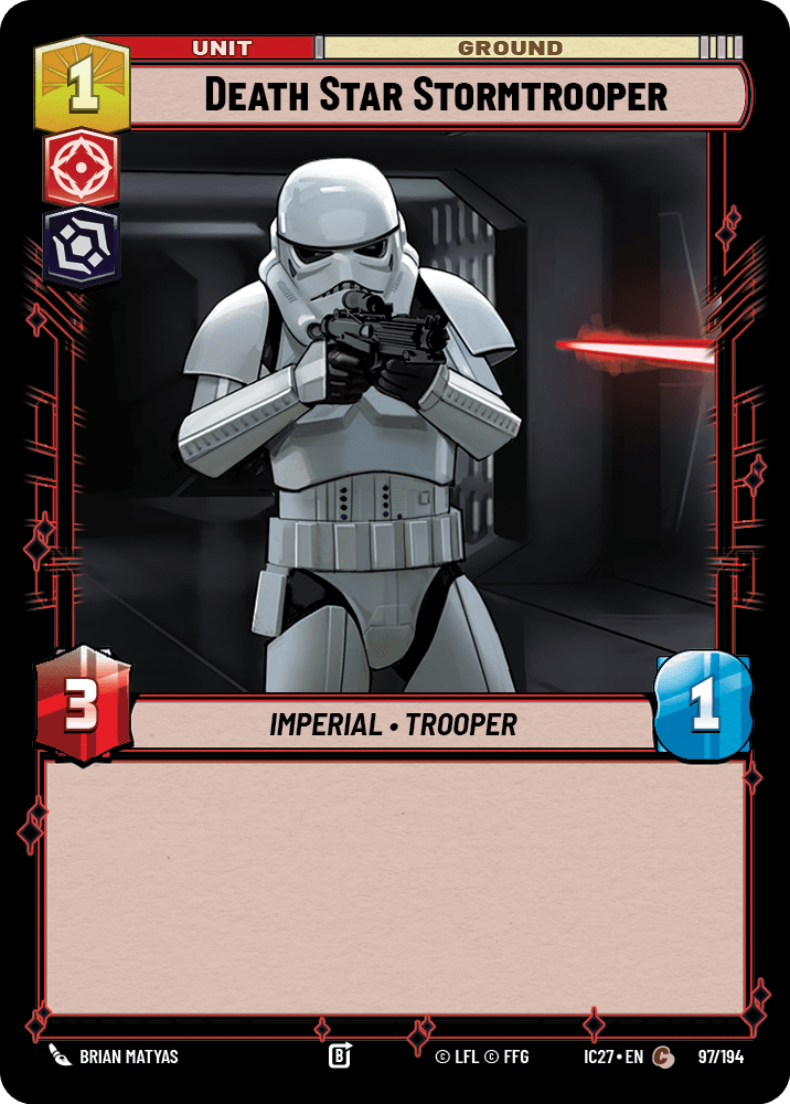 Death Star Stormtrooper #097/194 from Icons 2027
