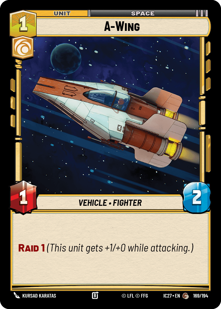 A-Wing #169/194 from Icons 2027