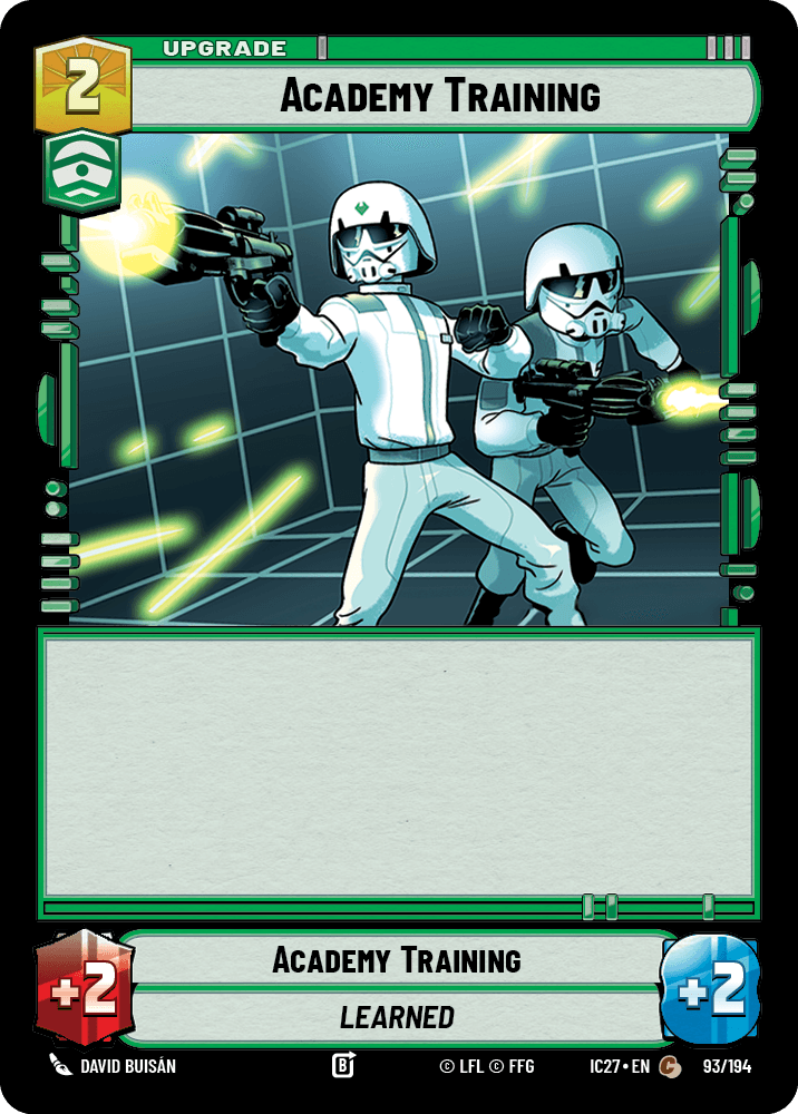 Academy Training #093/194 from Icons 2027