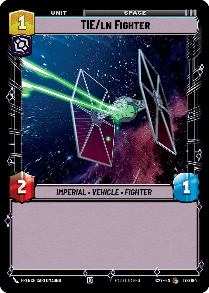 TIE/ln Fighter #178/194 from Icons 2027