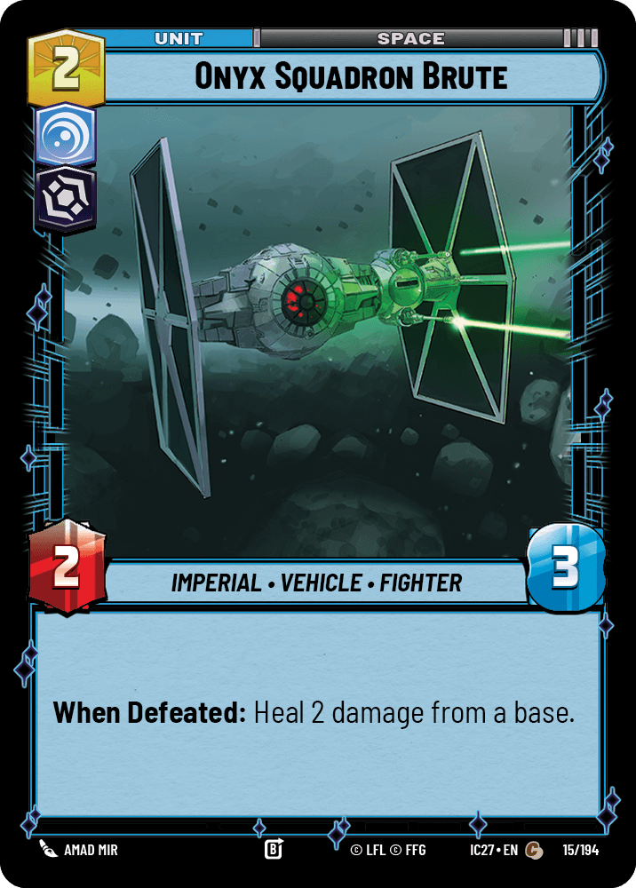 Onyx Squadron Brute #015/194 from Icons 2027