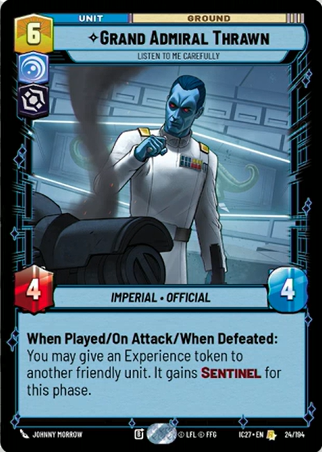 Grand Admiral Thrawn — Listen to Me Carefully #024/194 from Icons 2027
