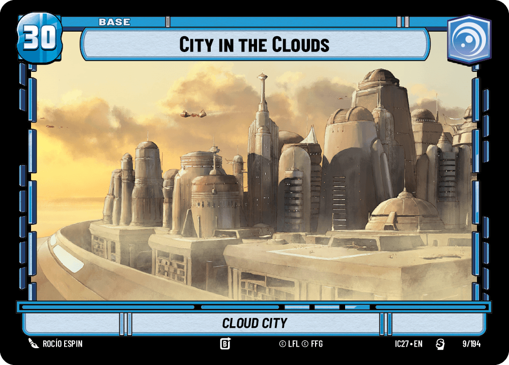 City in the Clouds — Cloud City #009/194 from Icons 2027