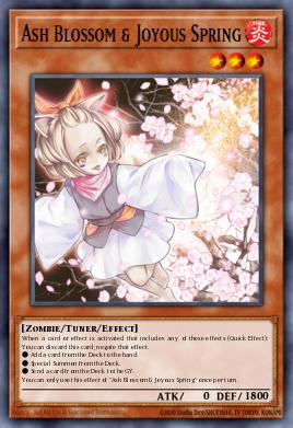 Ash Blossom & Joyous Spring #LAVD-ENL06 from Legendary Arc-V Decks