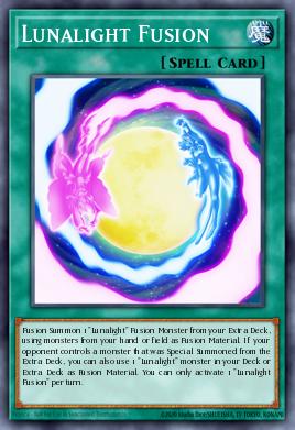 Lunalight Fusion #LAVD-ENL20 from Legendary Arc-V Decks