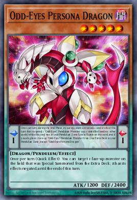 Odd-Eyes Persona Dragon #LAVD-ENO05 from Legendary Arc-V Decks